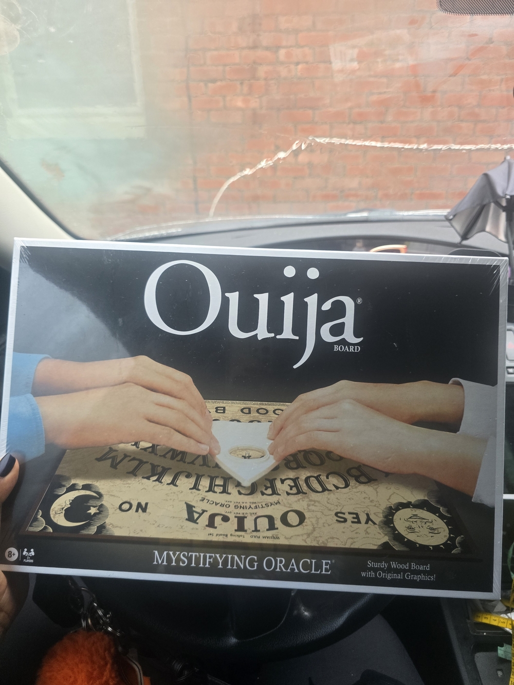 Hasbro Ouija Mystifying Oracle Board - Black and Beige New In Box